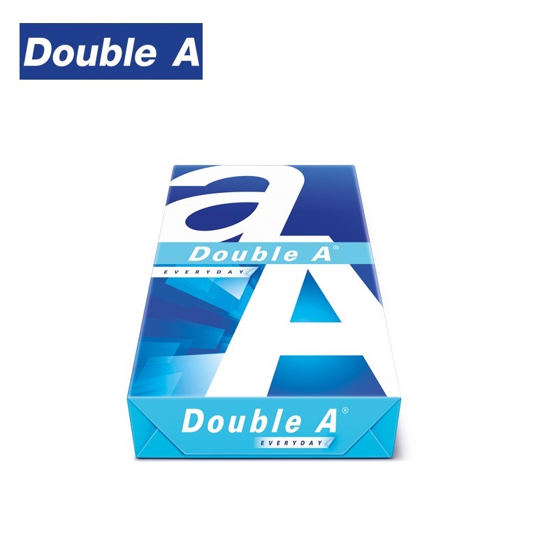 Double A 80克A4 复印纸 500张/包，5包/箱（共2500张/箱）单位：包